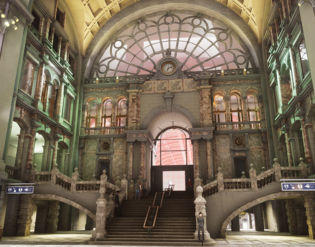 render of antwerp station