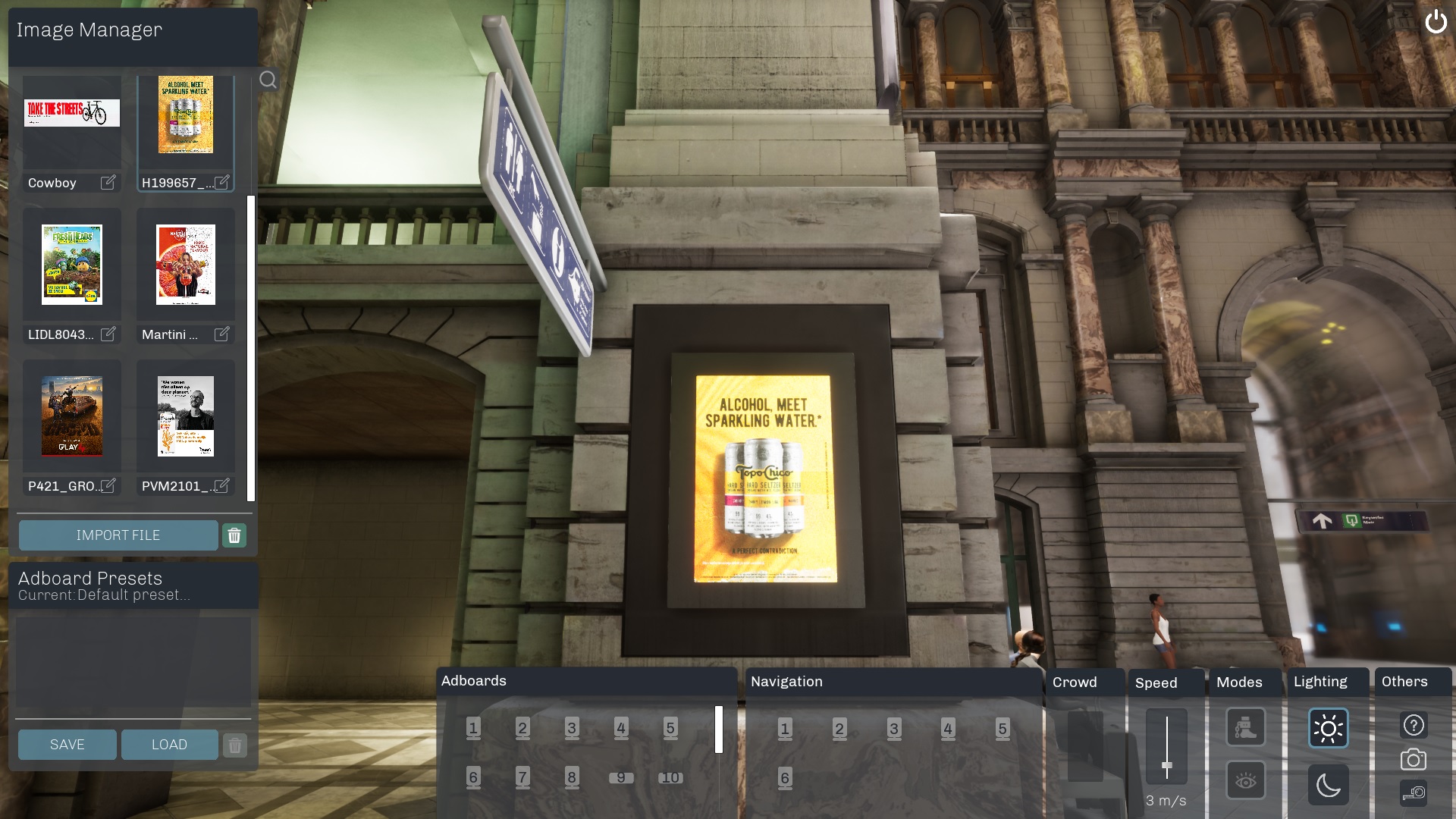 the tools user interface