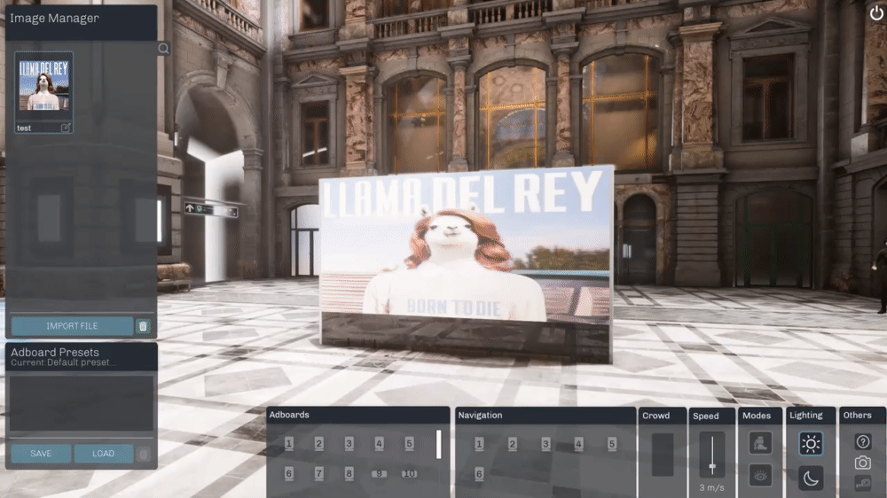 removing and renaming an image in the menu